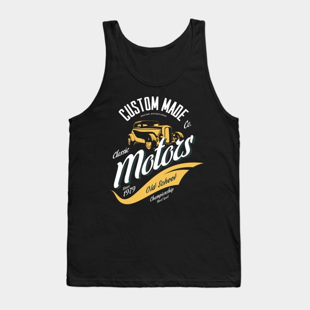 3 Window Coupe Tank Top by Randomart